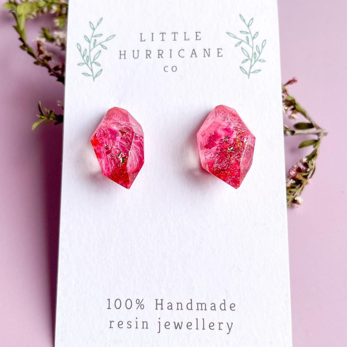 Fairy Floss Gem Studs