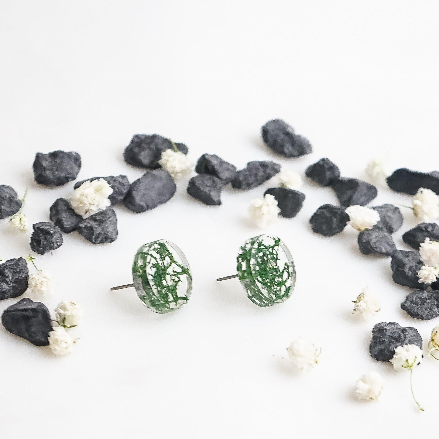 Button Studs - Reindeer Moss - Little Hurricane Co