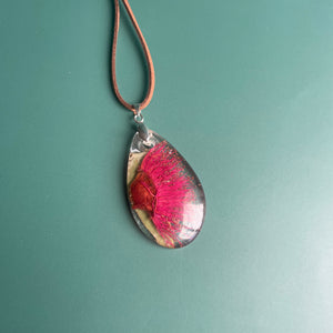 Pink Gum Blossom Necklace