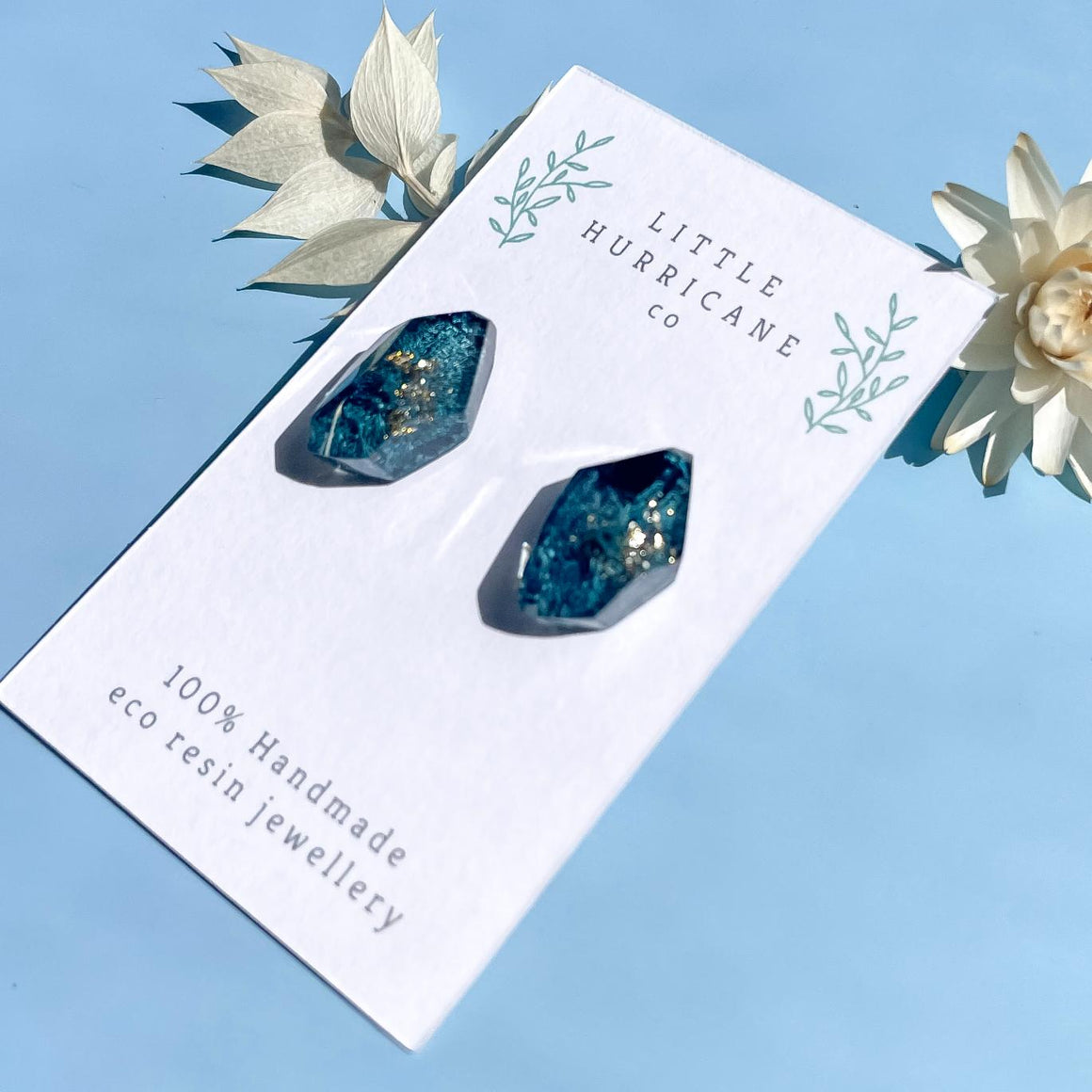 Stormy Nights Gem Studs