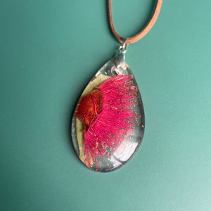 Pink Gum Blossom Necklace