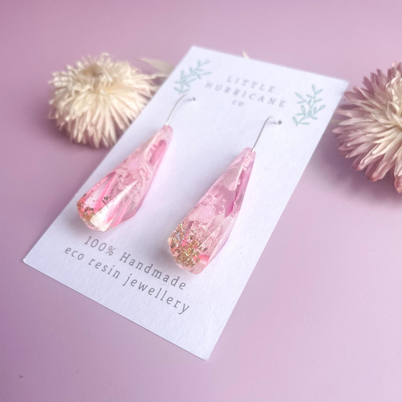 Unicorn Faceted Dangles