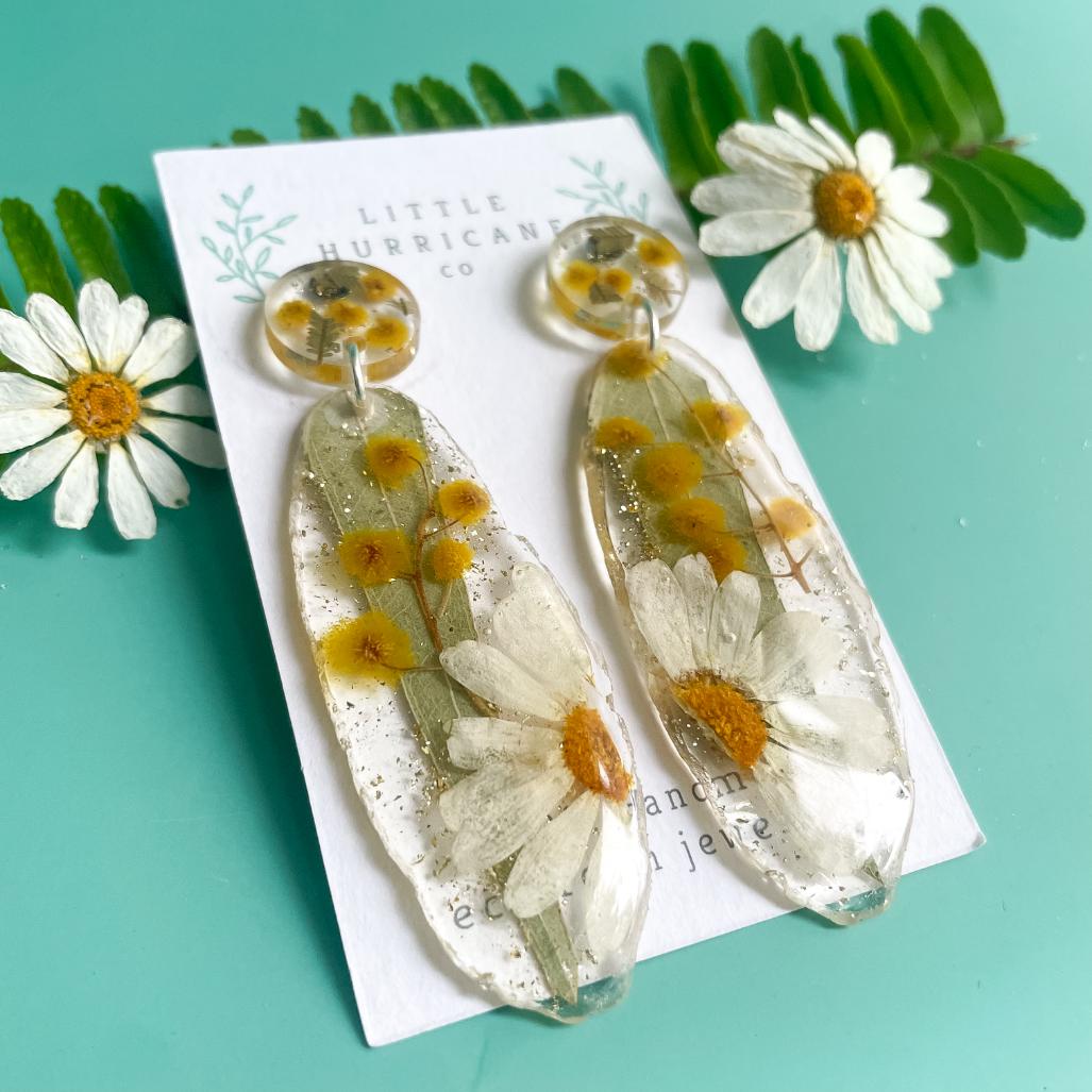 Daisy Eucalyptus Geode