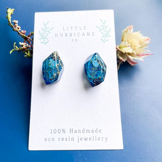 Stormy Nights Gem Studs