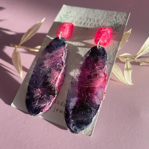 Moulin Rouge Geode Dangles