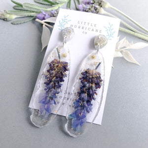 Lavender Flower Geode