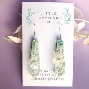 Jade Faceted Dangles