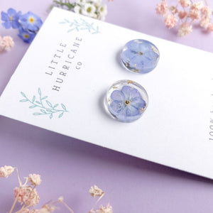 Button Studs - Forget me not