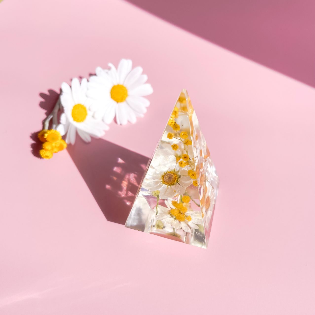 Chamomile Daisies & Wattle Ring holder