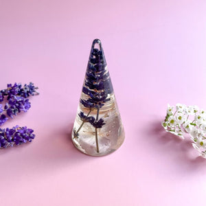 Lavender Ring Cone