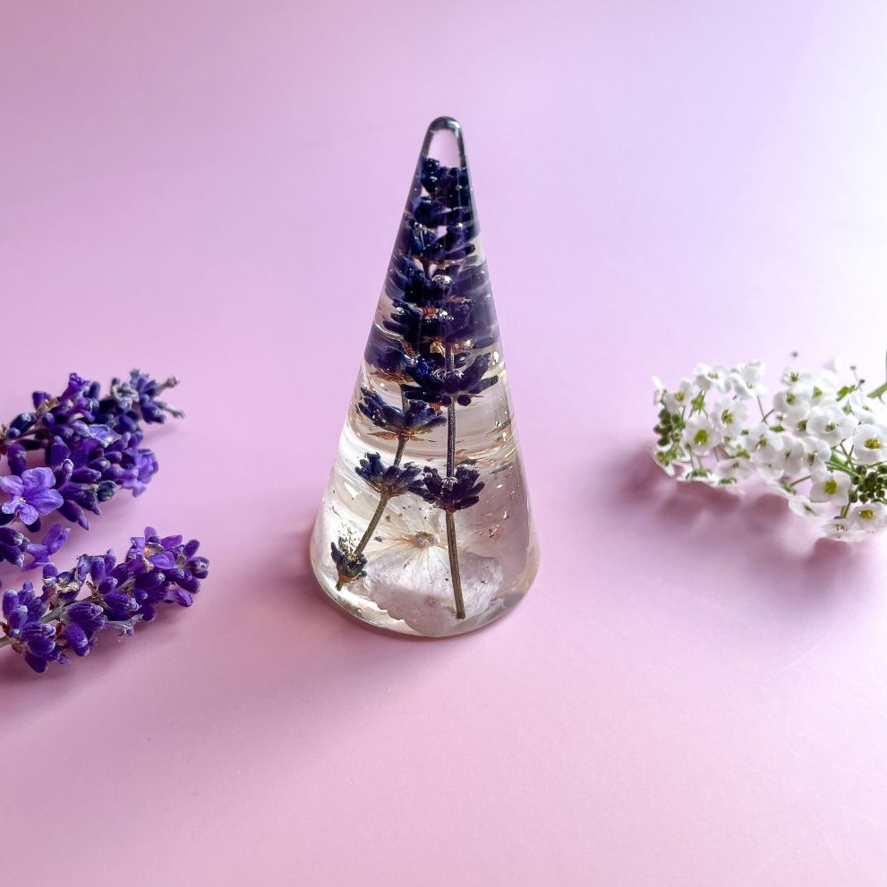 Lavender Ring Cone