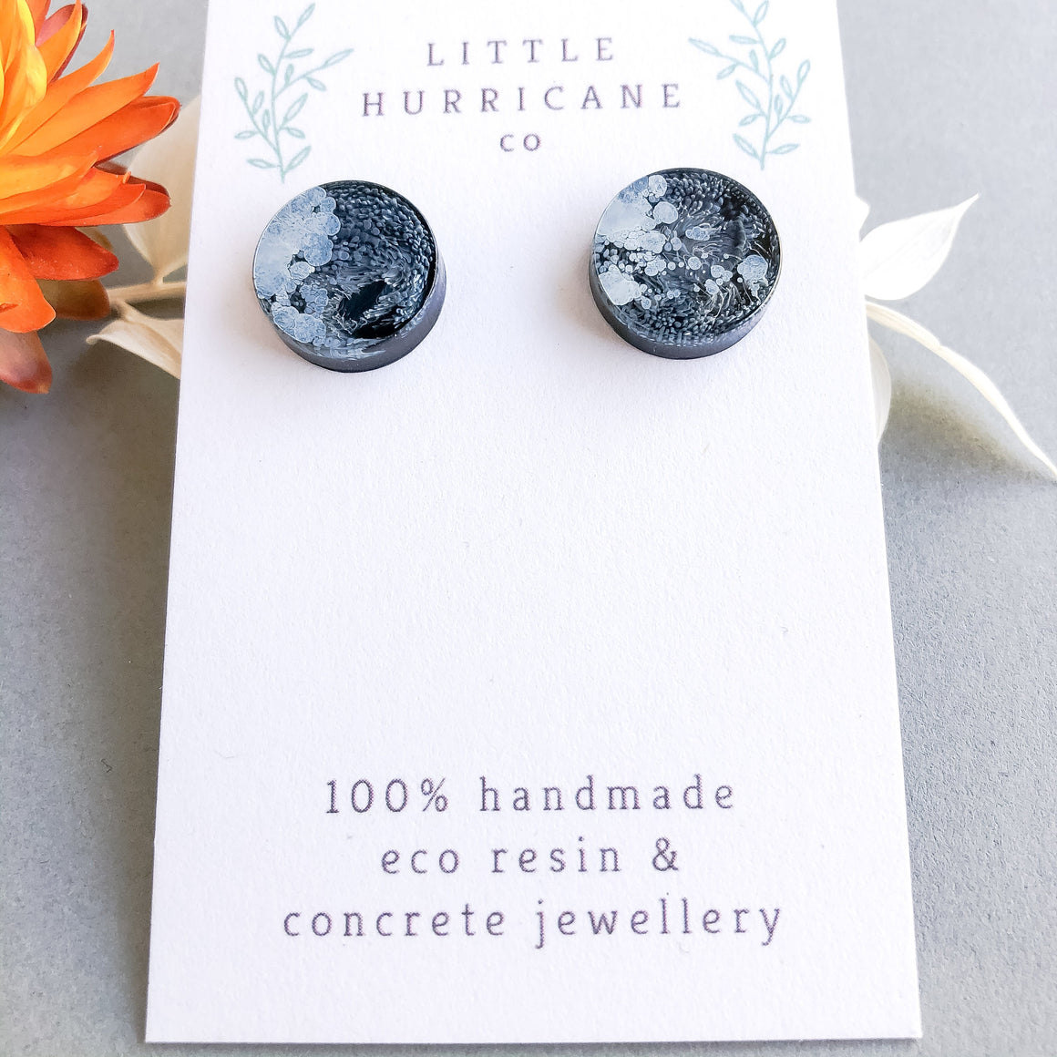 Stormy Nights - button studs