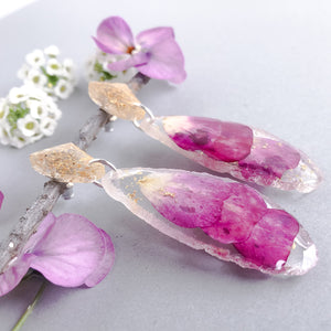 Gold Rose Geode