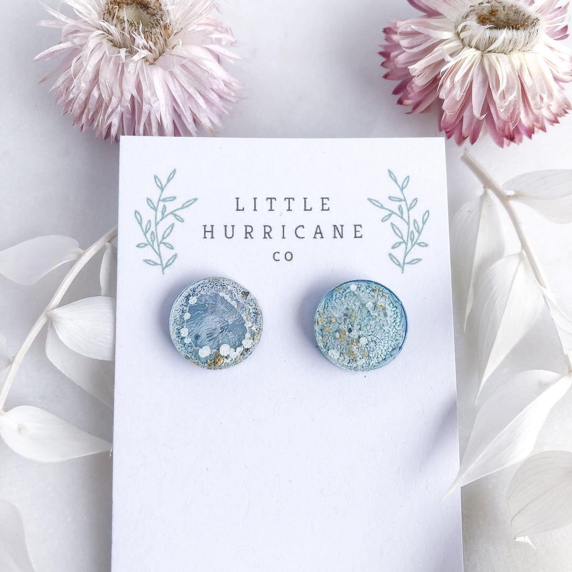 Bermuda Jellies - button studs - Little Hurricane Co