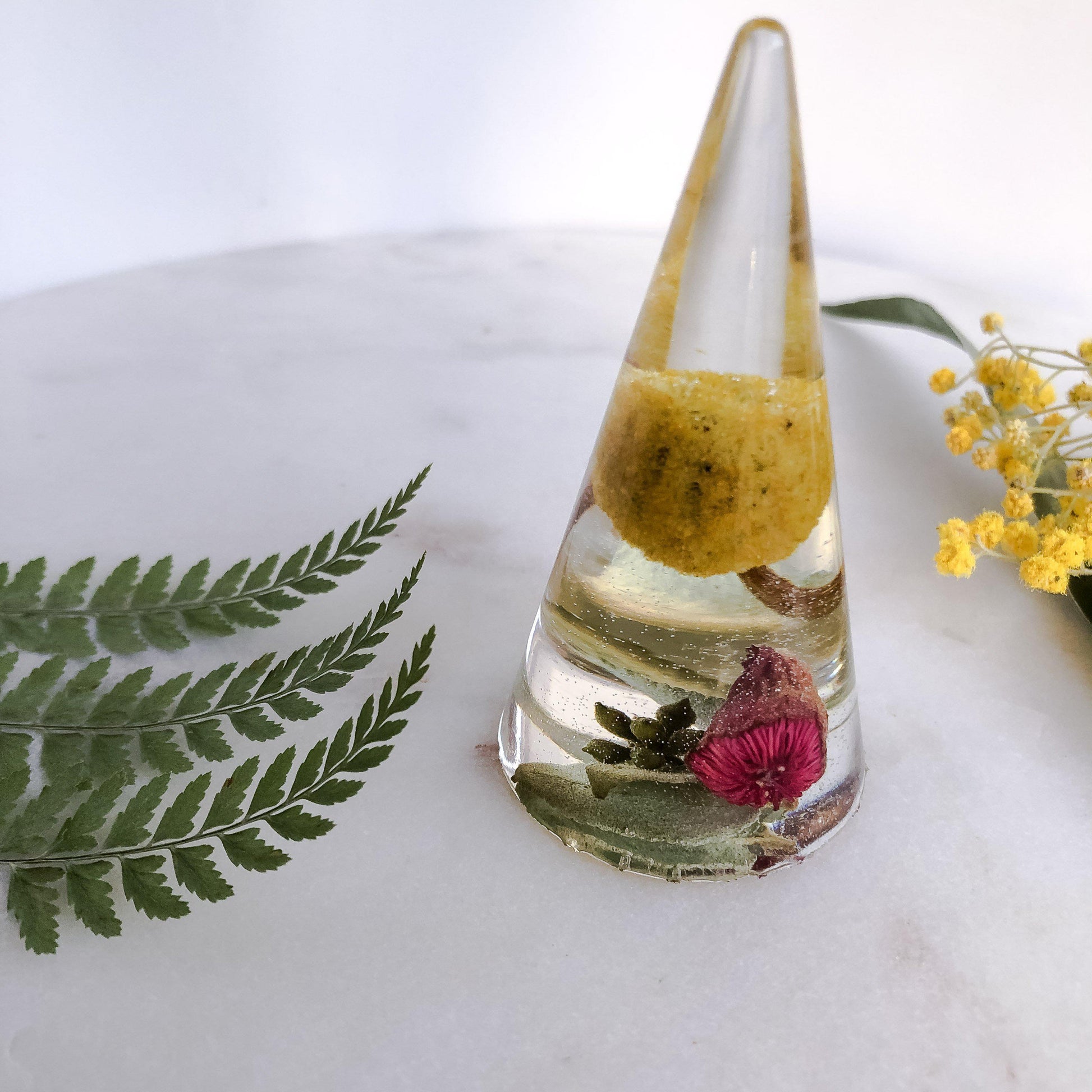 Billy Button Ring Cone - Little Hurricane Co