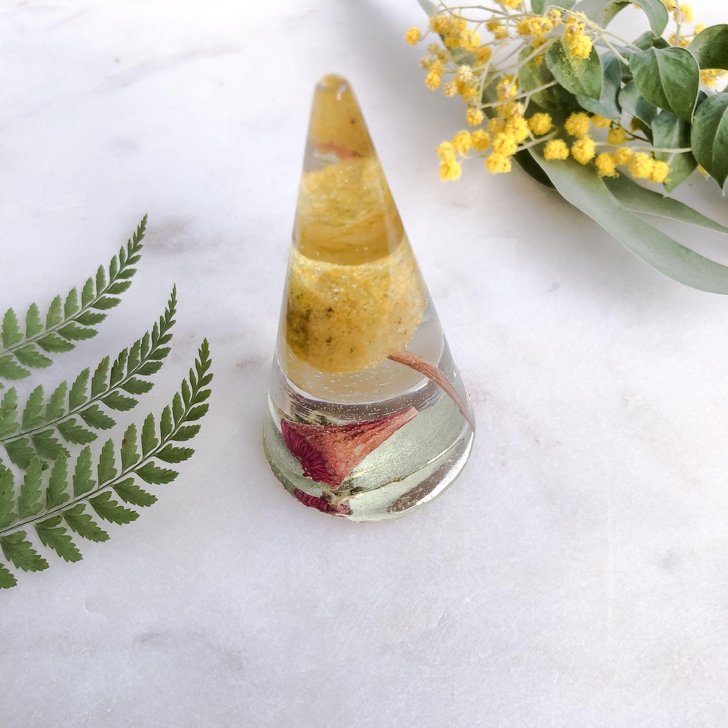 Billy Button Ring Cone - Little Hurricane Co