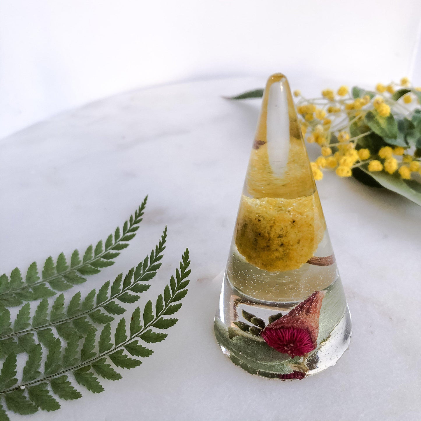 Billy Button Ring Cone - Little Hurricane Co