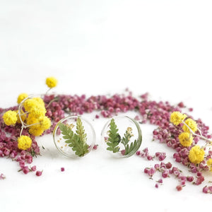 Button Studs - Foraged Fern - Little Hurricane Co