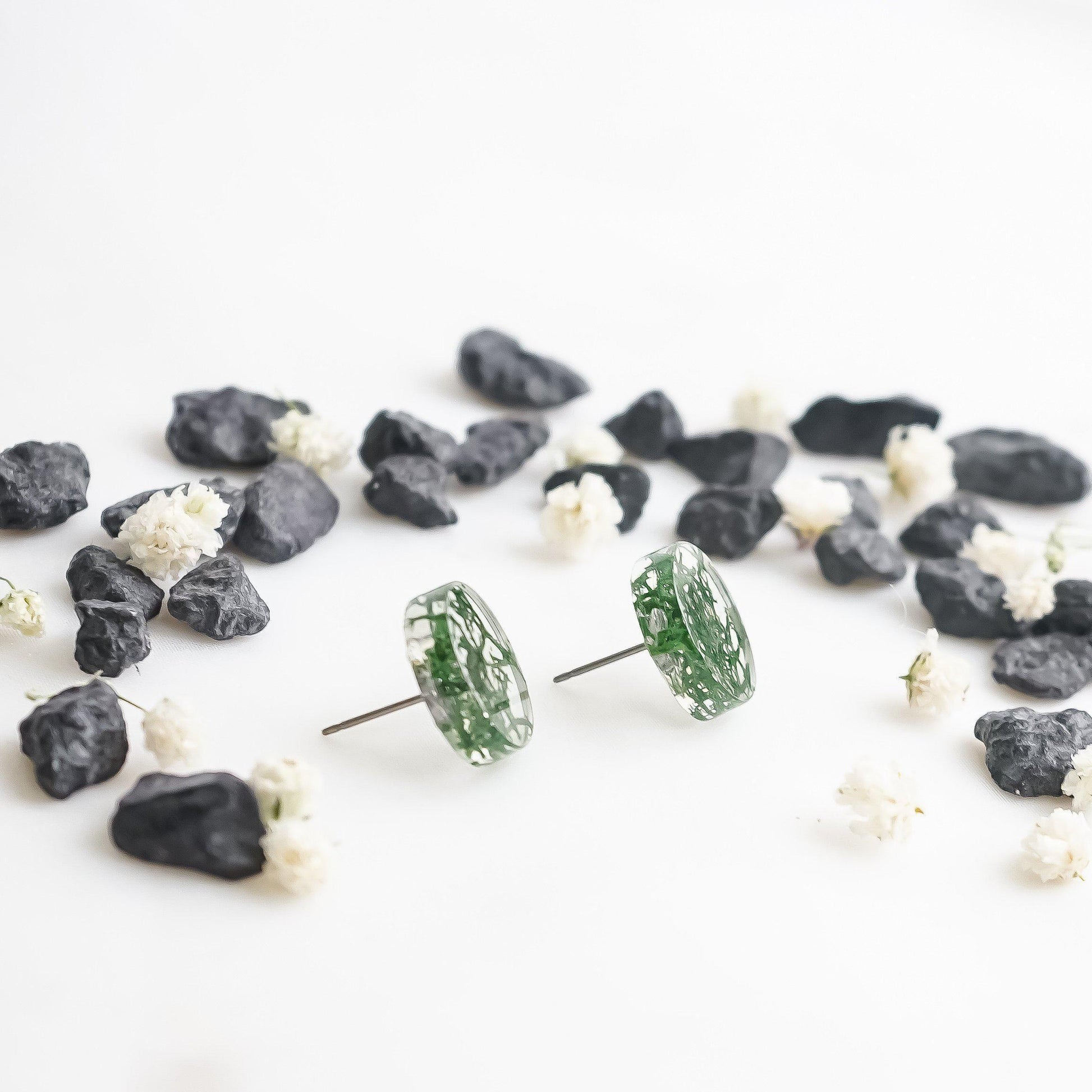 Button Studs - Reindeer Moss - Little Hurricane Co