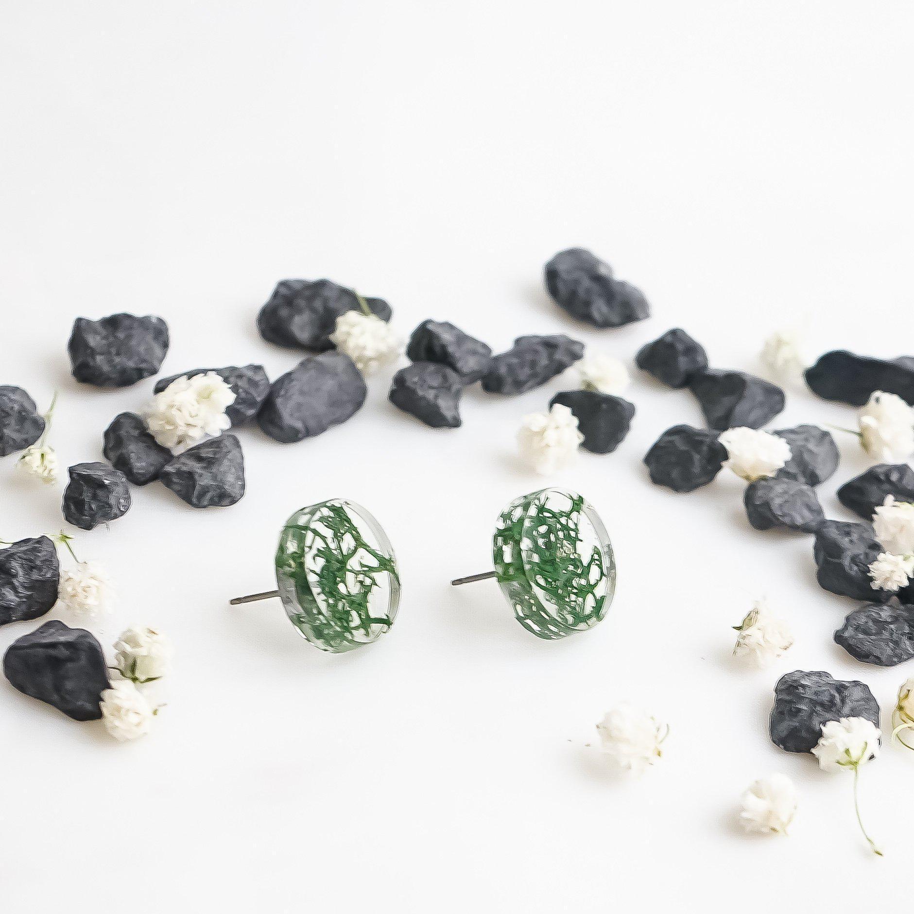 Button Studs - Reindeer Moss - Little Hurricane Co