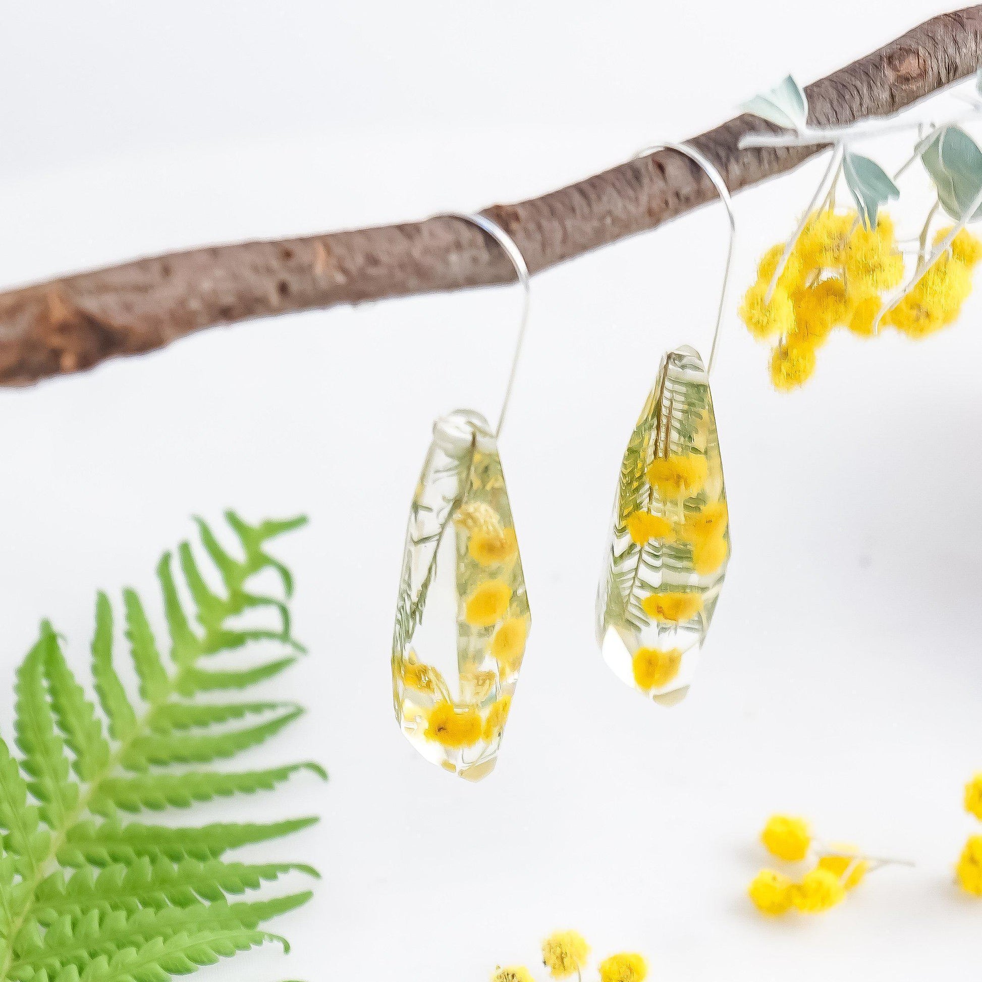 Faceted Dangles - Golden Wattle - Little Hurricane Co