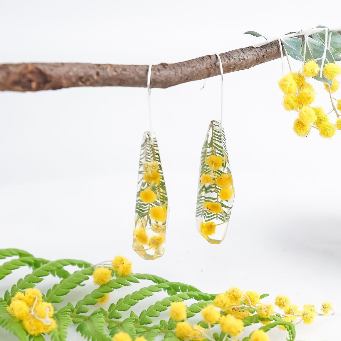 Faceted Dangles - Golden Wattle - Little Hurricane Co