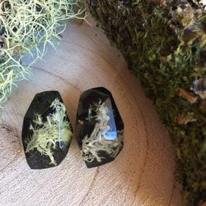 Faceted Studs - Foraged Lichen - Little Hurricane Co