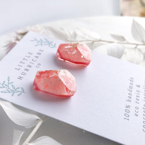 Fairy Floss Gem Studs - Little Hurricane Co