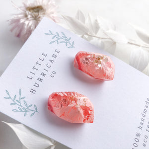 Fairy Floss Gem Studs - Little Hurricane Co