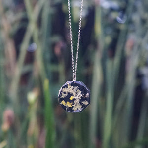 Foraged Lichen necklace - Little Hurricane Co