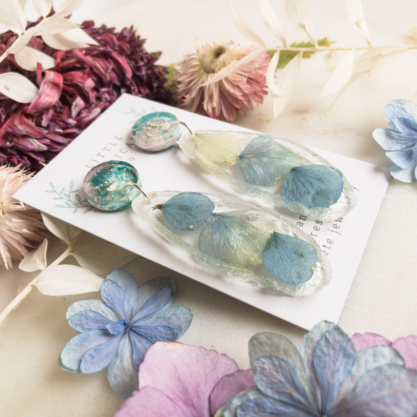 Hydrangea Dreams Geode - Little Hurricane Co