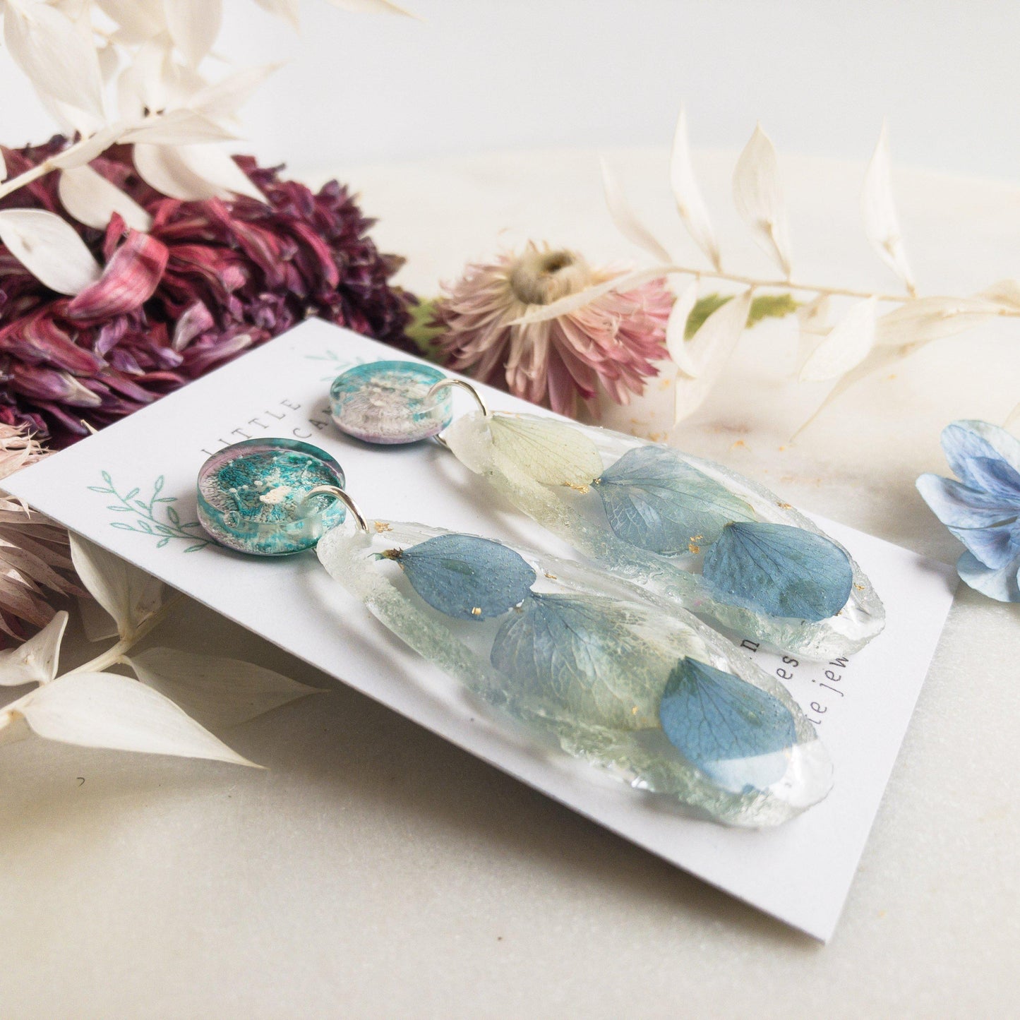 Hydrangea Dreams Geode - Little Hurricane Co