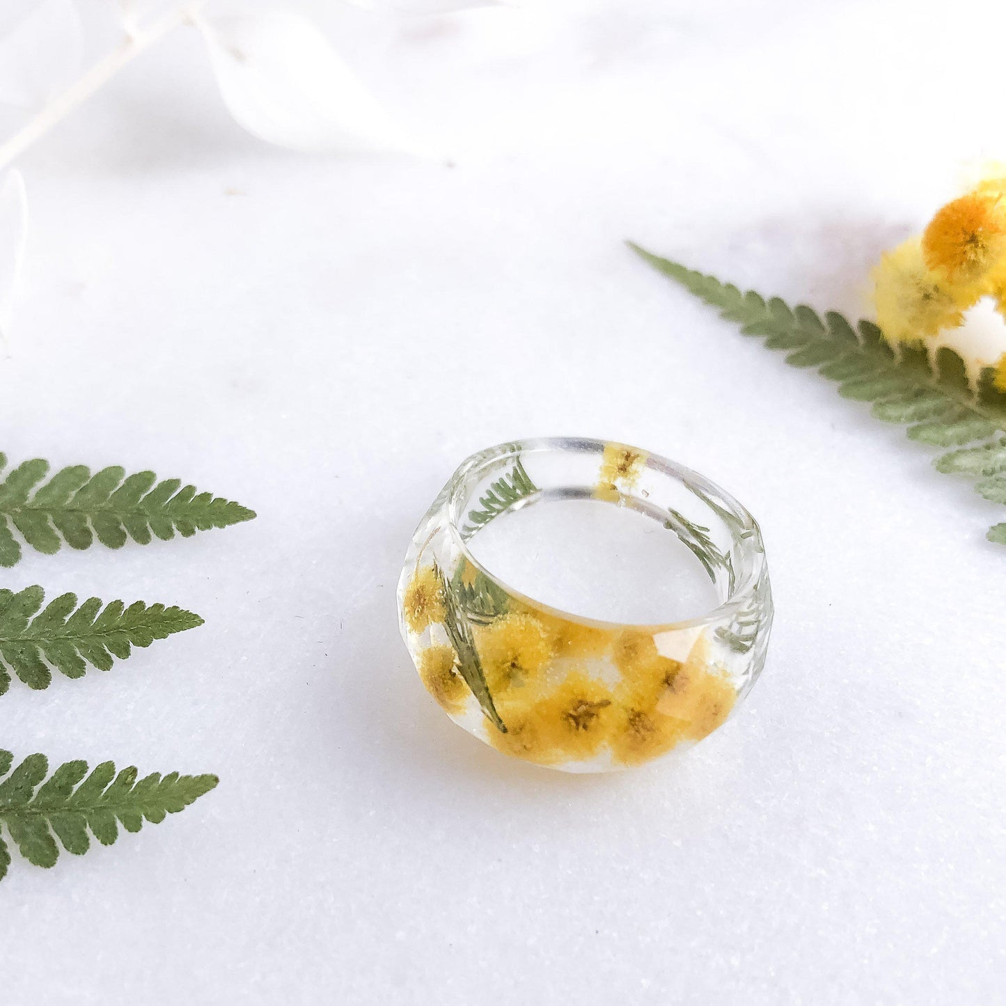 Little Wattle Faceted Ring - Little Hurricane Co
