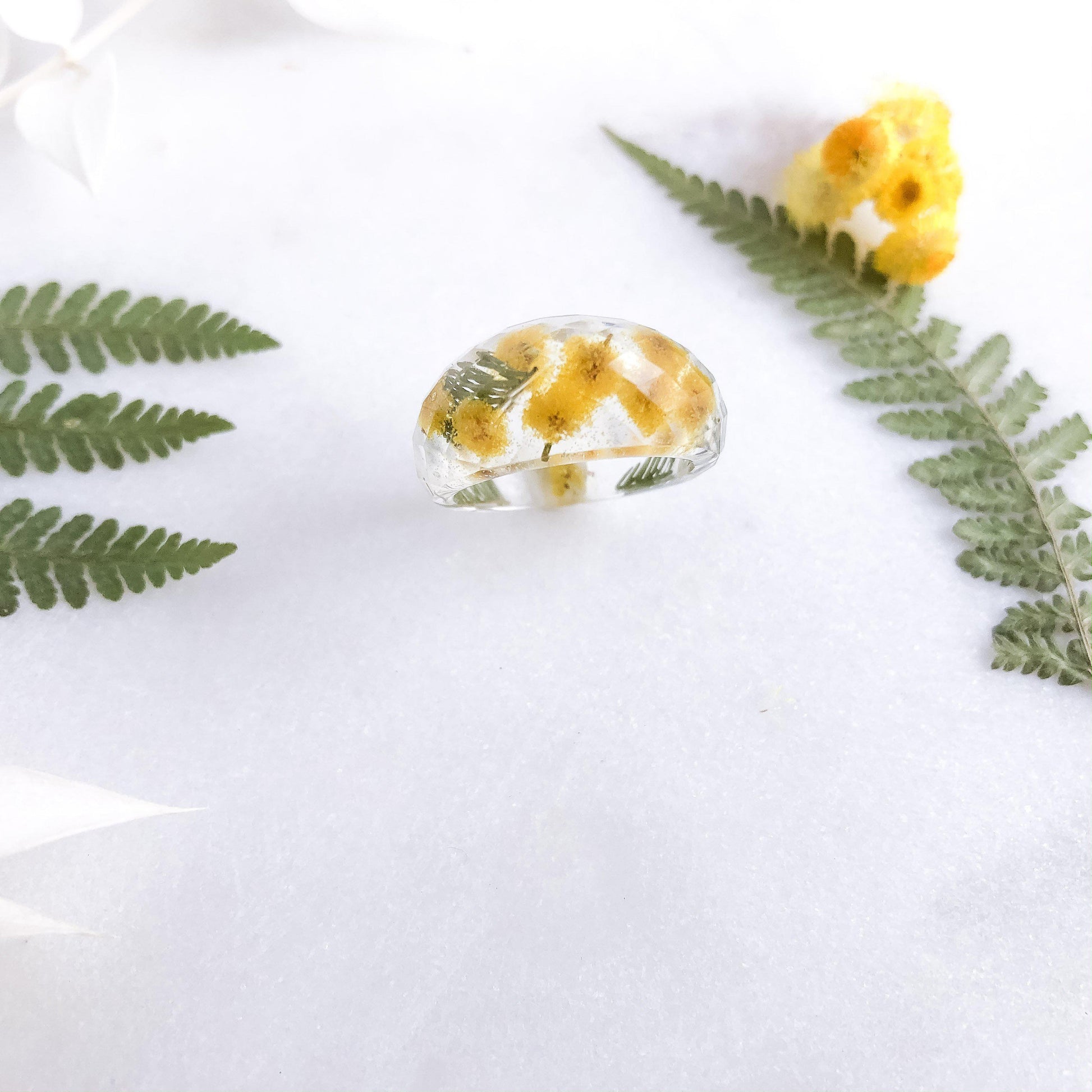 Little Wattle Faceted Ring - Little Hurricane Co