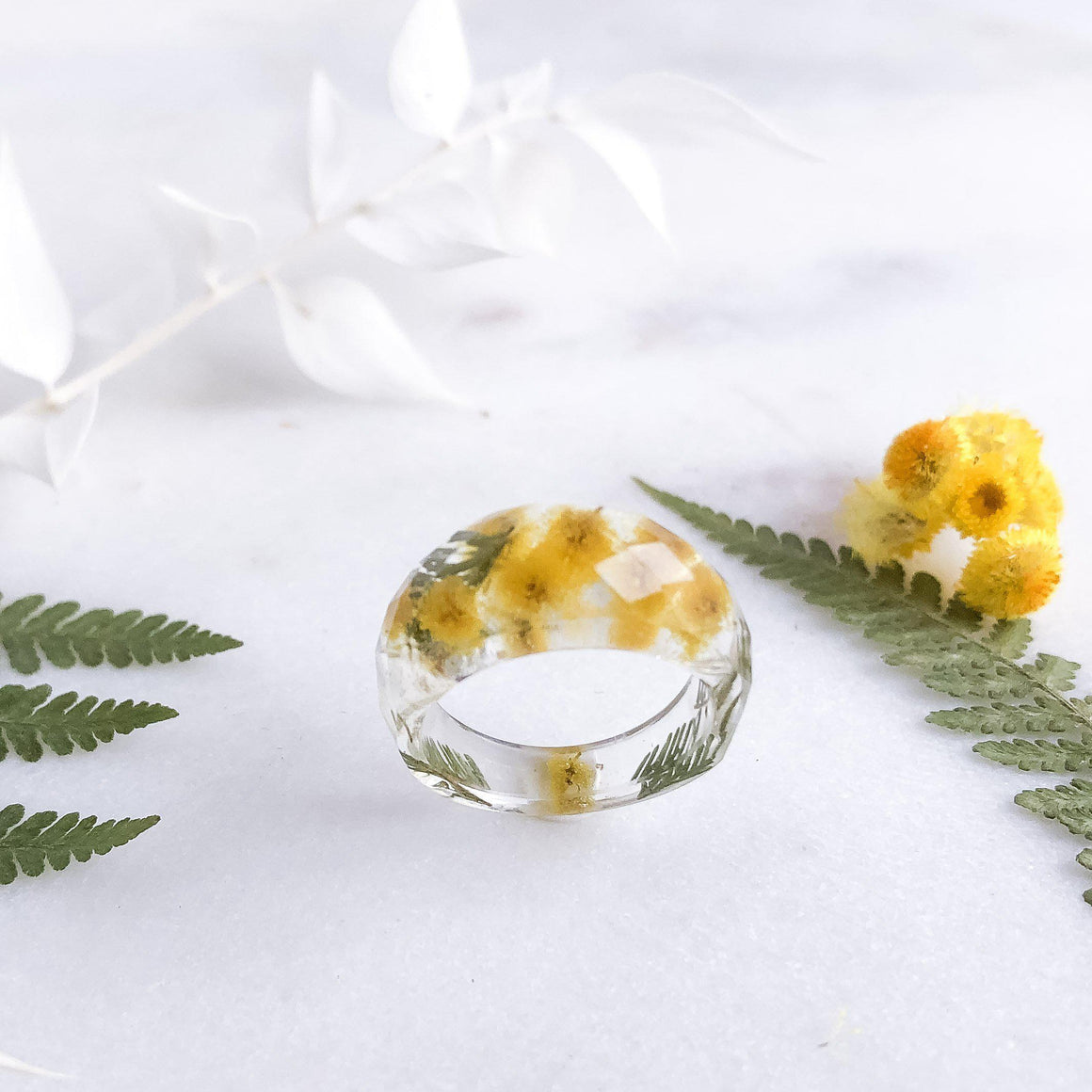 Little Wattle Faceted Ring - Little Hurricane Co