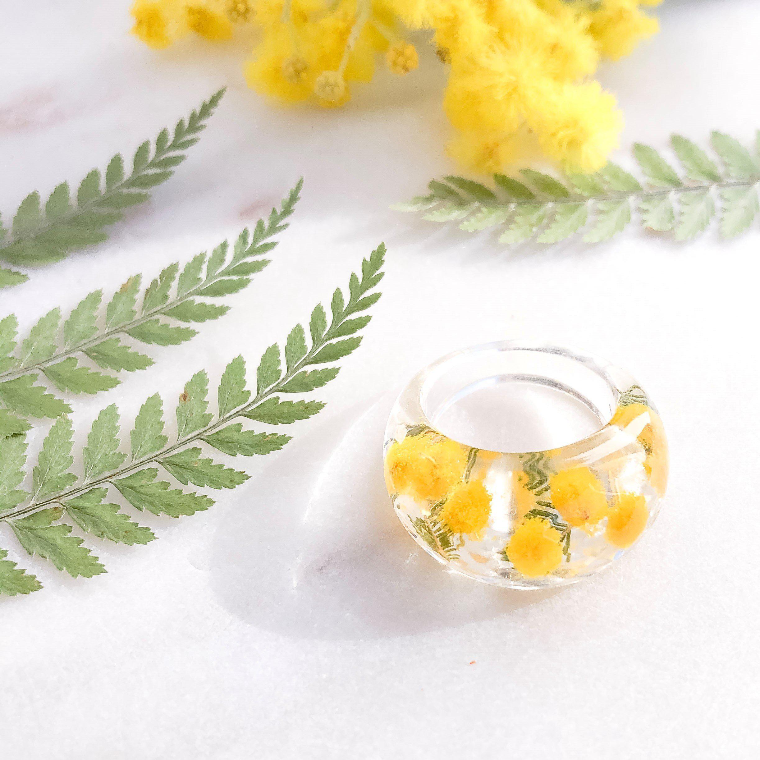 Little Wattle Faceted Ring | Little Hurricane co – Little Hurricane Co
