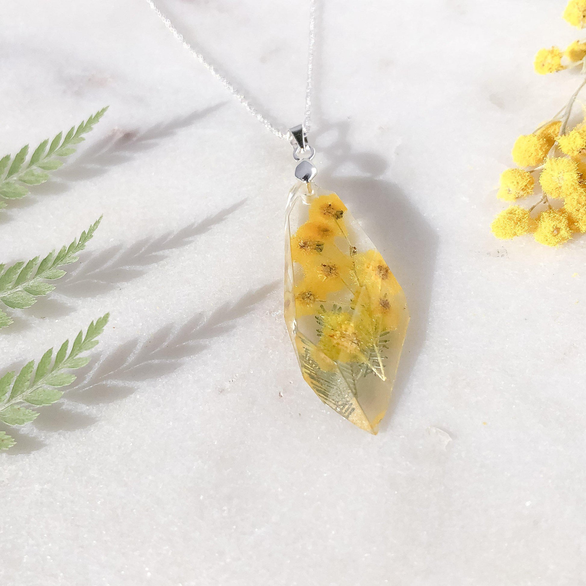 Pressed flower jewellery Australia